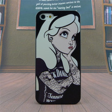 For Apple i Phone iPhone 5 5s Case Tattoo Ariel Little Mermaid series Protective Cover Case