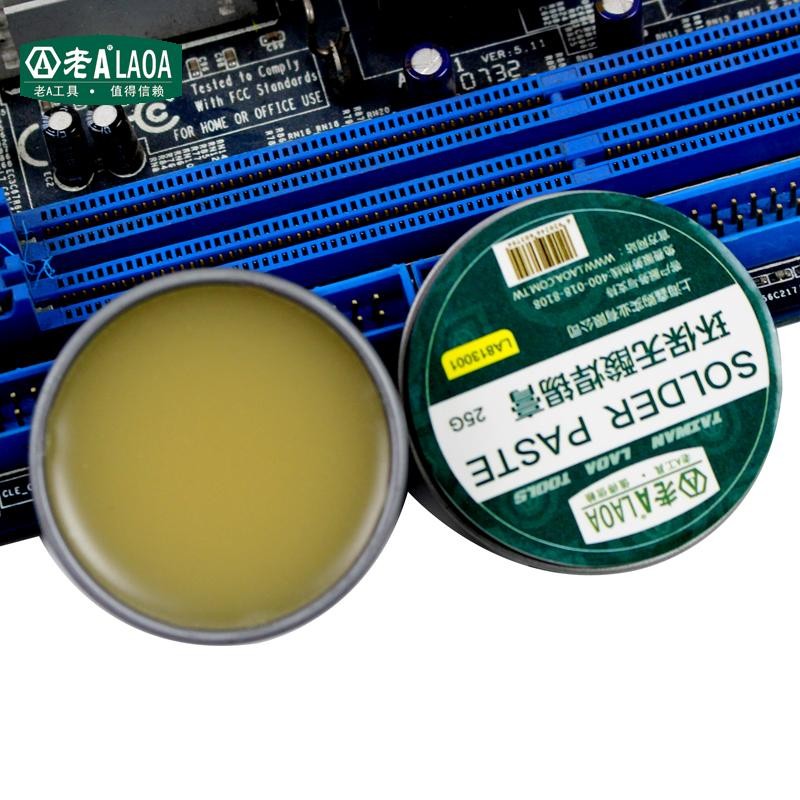LAOA 1 Box No Acid SMD Soldering Paste Flux Grease SMT IC 10cc Repair Tool Solder PCB Free Shipping