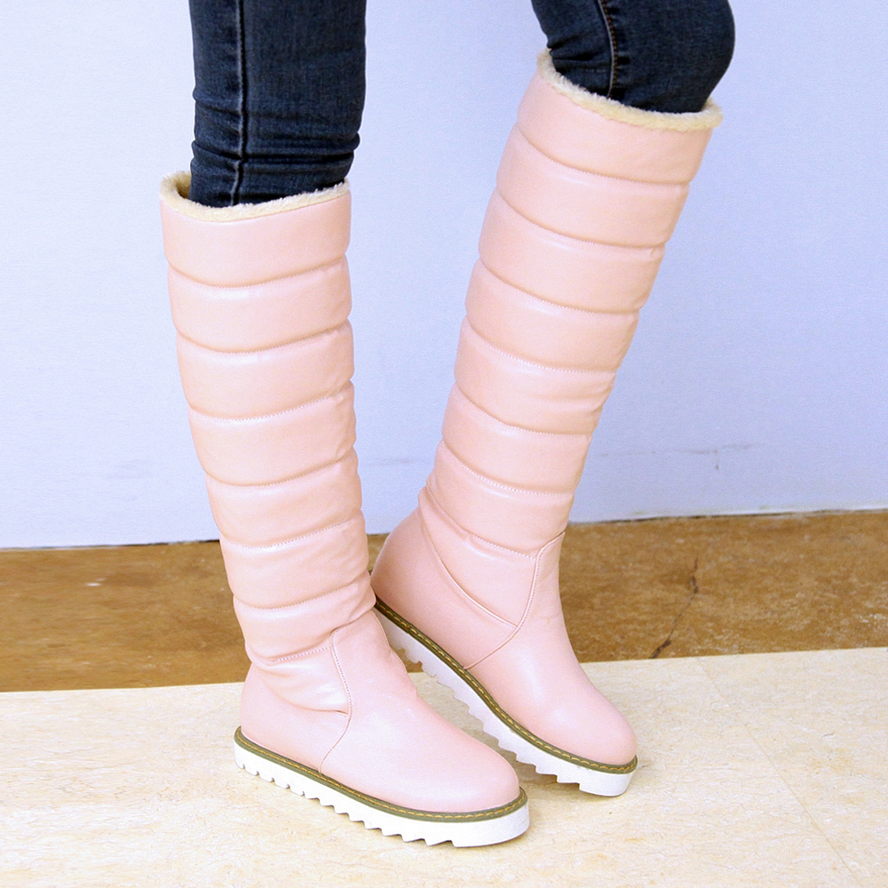 aliexpress buy meotina snow boots australia boots winter wedge heels platform knee aliexpress buy meotina snow boots australia boots winter wedge heels platform knee