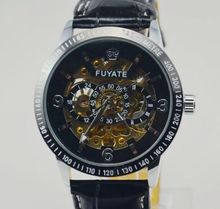 Fuyate mens relojes mecánicos totalmente automáticos chicos moda de hombres reloj comercial j161