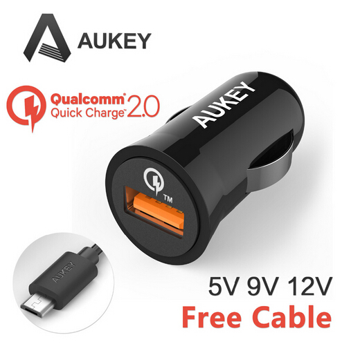 Aukey   2.0 18  2.4A USB     -       / 