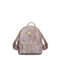 Famous Brand Fashion New Backpack Trendy Snake print Preppy Style Backpack Designer Small Bag Women Designer