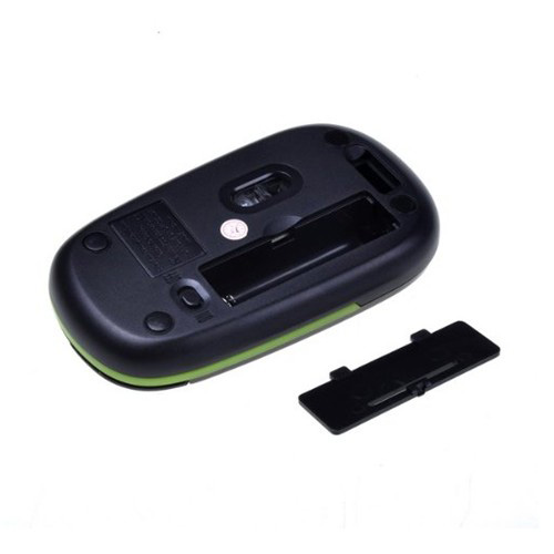 WSFS Hot Sale New Practical Plastic Black Nano 2.4G Wireless Optical Mouse with DPI Switch