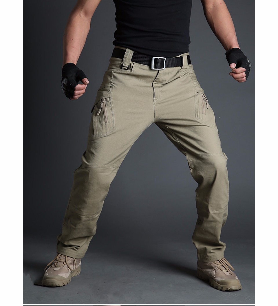 mens stretch combat trousers