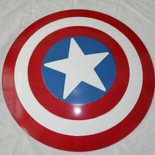 Super Heroes the avengers Movie Model Captain America Shield with Sound and LED light PVC Action Figures dolls toys for children