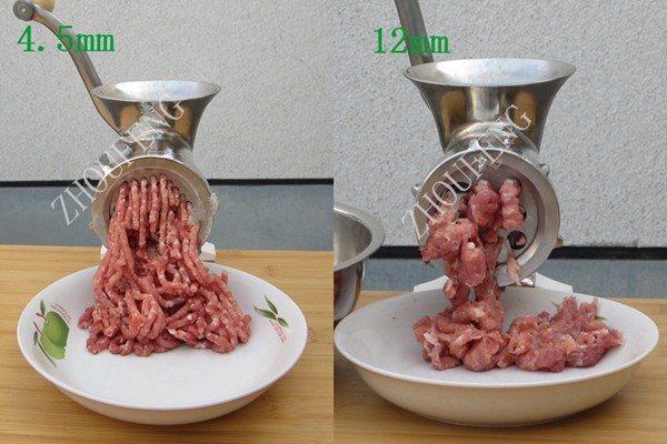 meat grinder manual stainless steel home use mini 10# (3)