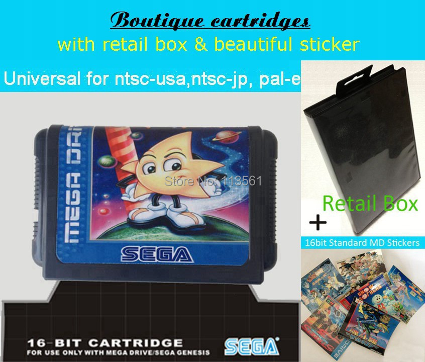 Купить карточная игра SEGA 16 bit md + коробку + красивые наклейки ...