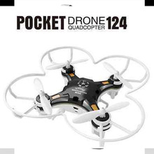 FQ777-124 Mini Pocket Drone 4CH 6Axis Gyro RC Quadcopter Helicopter With Switchable Controller RTF New