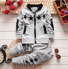 2015 summer spring autumn Baby boys clothing sets products kids cartoon clothes set babi boysquality long