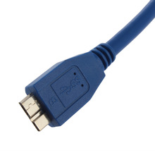 2014 Hot sale 30cm USB 3 0 Male Type A to Micro B Plug Super Speed