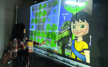 52″ cheap transparent touch foil/film, 4 points Multi interactive touch screen foil for touch table