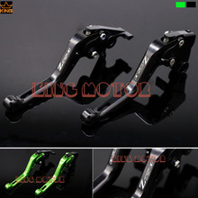 Hot Sale For KAWASAKI Z750 2007-2011 Motorcycle Accessories Short Brake Clutch Levers Logo Z750 Black