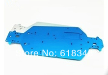 Hsp Racing de aluminio azul 04001 RC del 1:10 del coche de chasis actualiza Parts 04001B