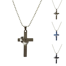 Women The Cross Ring Set Alloy Plated Body Chain Jewelry Necklaces & Pendants Long