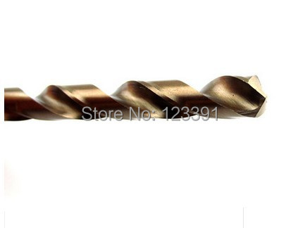 10PCS SET 4 0mm diameter CNC grinded HSS M35 Co5 twist drill bits SS Drilling straight