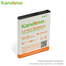 2 шт. pcs/lots Kandese 2050 мАч реальные возможности аккумулятор для Samsung Galaxy S2 SII I9100 9100 аккумулятор