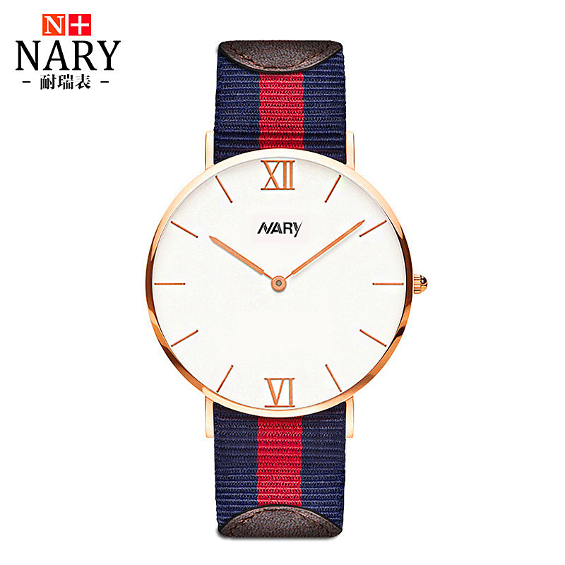 NARY Brand 2016 New Fashion Sport Watch font b Women b font Popular Elegant Color Nylon