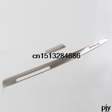 New car stainless steel side dashboard trim 2pcs for TOYOTA RAV4 RAV 4 Accessories