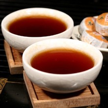 Top Grade Osmanthus Flavor Mini Ripe Puerh Weight Lose Health Care Green Product Of Chinese Tea