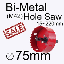 75mm  Bi-metal hole saws 3 wholesale