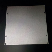 3 D printer parts DIY Reprap Aluminium Build Platform Heated Bed Plate for Prusa 3D Printers 220*210*3 mm free shipping