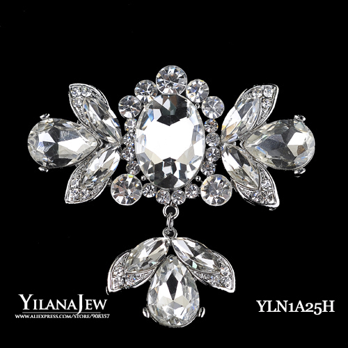 12pcs lot Wholesale Bulk sale Bridal Crystal Brooch 5H091 Wedding Jewelry Bridal Accessory Rhinestone Brooch Fashion
