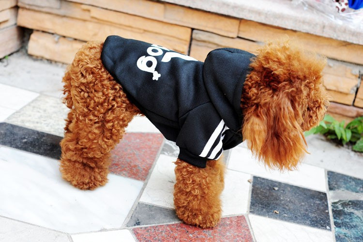 Free Shipping Cat Pet Dog Clothes Summer Winter Hoodie Coat Jumpsuit Sweater Adidog Clothing for Large