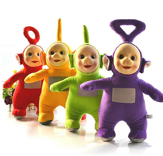 teletubbies plush 4 pack