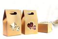 10 15 5 6cm 50pcs Quality packaging Kraft paper Stand Up bag Food window box Bags