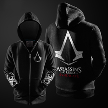 Autumn & Winter 2016 Assasins Creed Embroidery Fashion Outerwear Casual Men Hoodie Football mens Assassins Creed Clothing