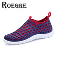 ROEGRE Plus Size 45 Summer Fashion Unisex Sandals Men Casual Beach Shoes Hollow Out Mesh 2