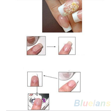 Each Pack includes 48 guides French Manicure Nail Tips Art Form Fringe Guides Sticker DIY Stencil