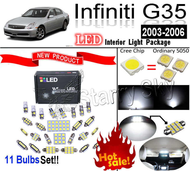 11 . HID         Infiniti G35  2003 - 2006