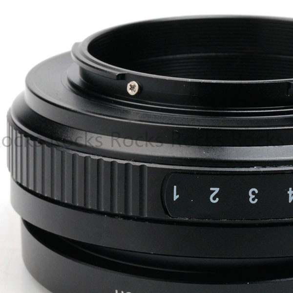 Pixco Macro Tilt Adapter for Canon EOS EF Mount Lens to Canon EOS 5D II III 60D 700D 450D 50D 40D
