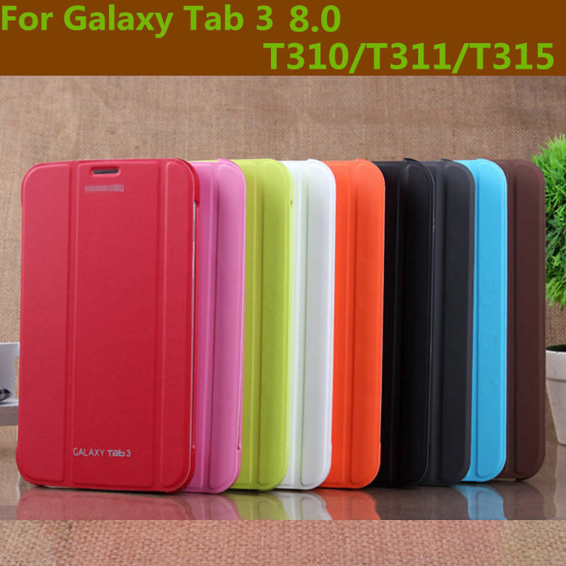   +  Slim  PU     //  Samsung Galaxy Tab 3 8.0 T310 T311 T315 3 in1