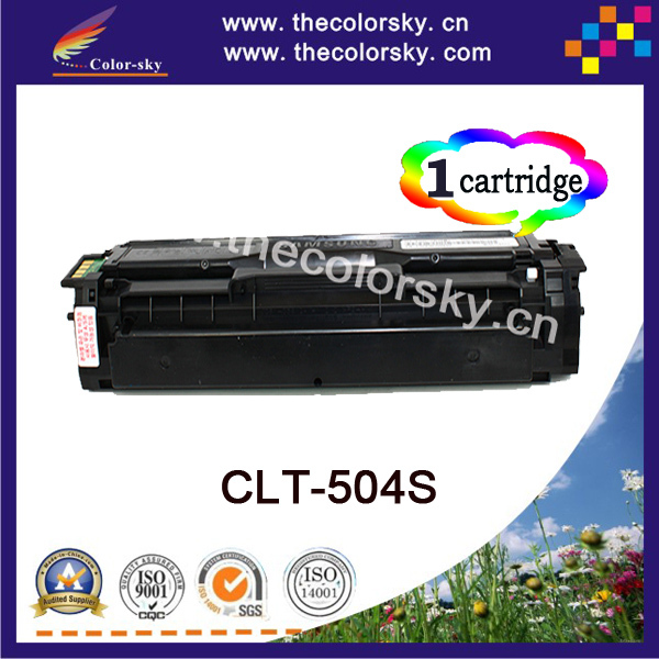 Фотография (CS-S504) Color compatible toner cartridge For samsung CLT-K504S CLT-C504S CLP-415 CLP-415N CLX-4195 CLX-4195N (2.5k/1.8k pages)