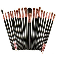 UESH 20PCS Professional Make Up Tool Brush Kit Foundaton Eyeshadow Mascara Lip Brushes Eyebrow