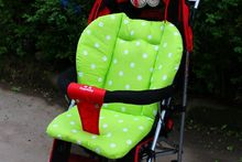Amazing Baby thickness colorful stroller cushion child cart seat cushion cotton rainbow general cotton thick mat