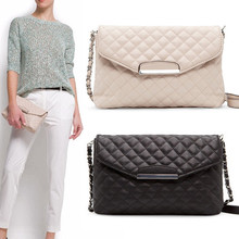 HOT!2016 Women PU Leather Handbags Messenger Bags Fashion Quilted Plaid Shoulder Bags Cross Body Bag
