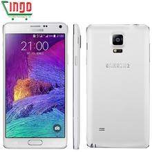 100 Original Samsung Galaxy Note 4 Samsung N9100 N910F 4G LTE1440 x 2560 5 7 32GB