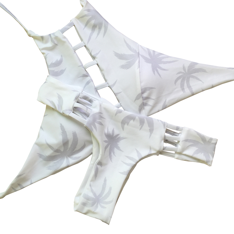 2016 Sexy High Neck Bikini Bandage Swimwear Cut Out Swimsuit Retro Halter Bikini Set Brazilian Printed Summer Beach Suit 20 2016 Sexy High Neck Bikini Bandage Swimwear Cut Out Swimsuit Retro Halter Bikini Set Brazilian Printed Summer Beach Suit 20