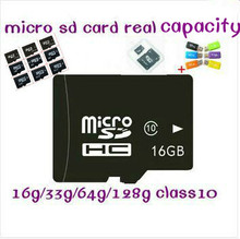 Real Capacity Micro SD Card Memory Card 4GB 8GB 16GB 32GB TF Card Flash Memory Gift