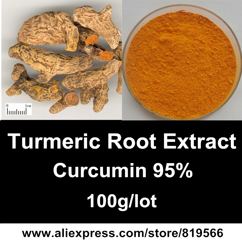 Pure Turmeric Root Extract Powder Curcumin 95% Natural Yellow Ginger Curcuma Dietary Supplements
