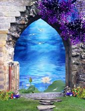 5*8ft photo backdrop,Fairy fantasy scenic backdrop,photo studio props baby children,casamento,vinyl backdrops for photography R5