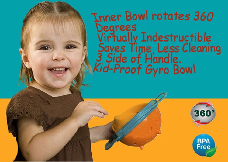 2015-Hot-Sale-Baby-Kid-Boy-Girl-Gyro-Feeding-Toy-Bowl-Dishes-Non-Spill-Universal-360
