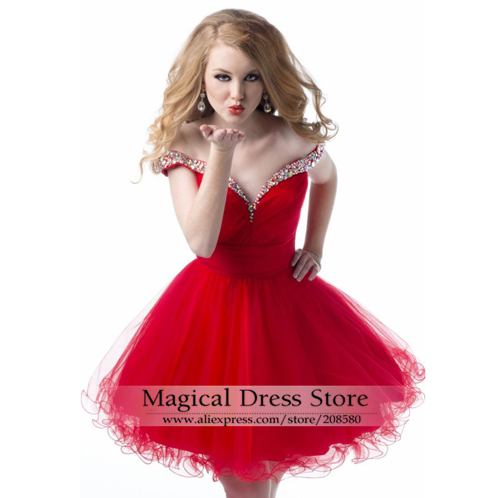 Cheap Semi Formal Red Dresses Promotion-Shop for Promotional Cheap ...