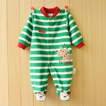 Baby Romper 2015 New Fleece Unisex Baby Clothes Long Sleeve Print Clothing For Newborns Spring Autumn