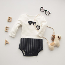 baby girl clothes student girl 100%Cotton long Sleeve Clothing Similar Jumpsuit Printed Baby Boy Girl Bodysuits free shipping