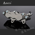 Free Shipping Refit Adelin ADL 6 Side Direction Six Piston Calipers Large displacement Brake Disks Installation