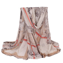 Brand Women Scarves New Fashion Pashmina Shawl font b Tartan b font Floral Retro Pattern Winter